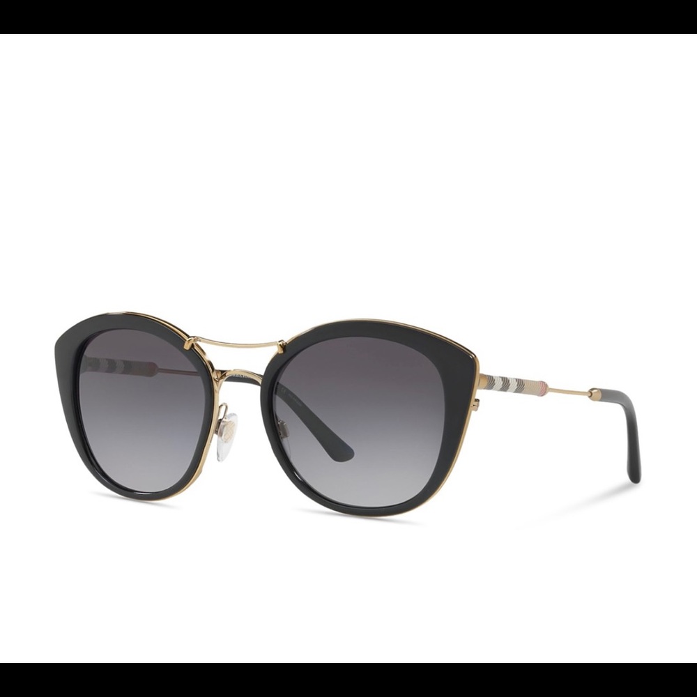 Women’s Burberry Check polarized sunglasses 53mm
